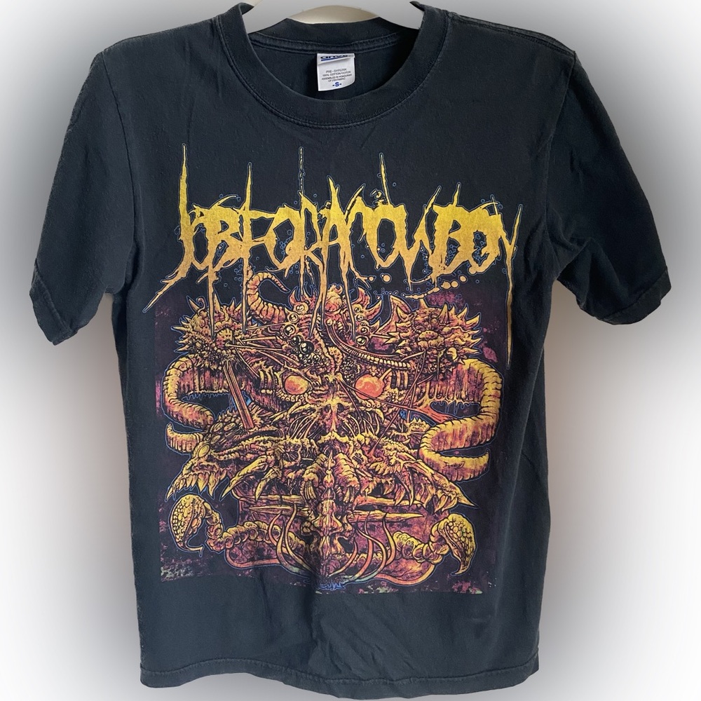 RARE Y2K Job for a Cowboy band tee death metal Spikey tentacle demon size Small